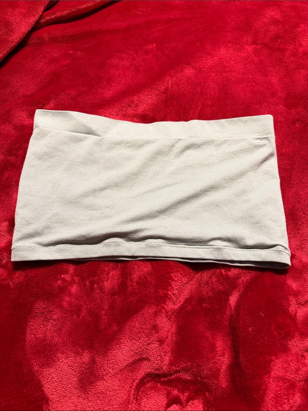 Forever 21 Cream Tube Top Mini